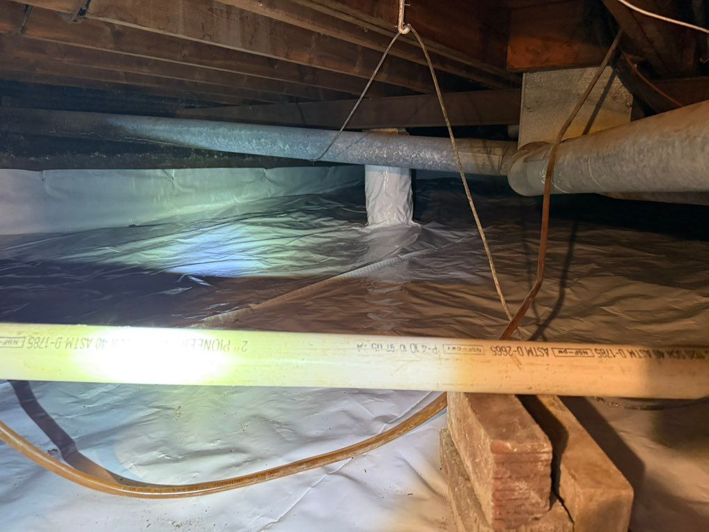 Encapsulated my crawlspace better than I expected.