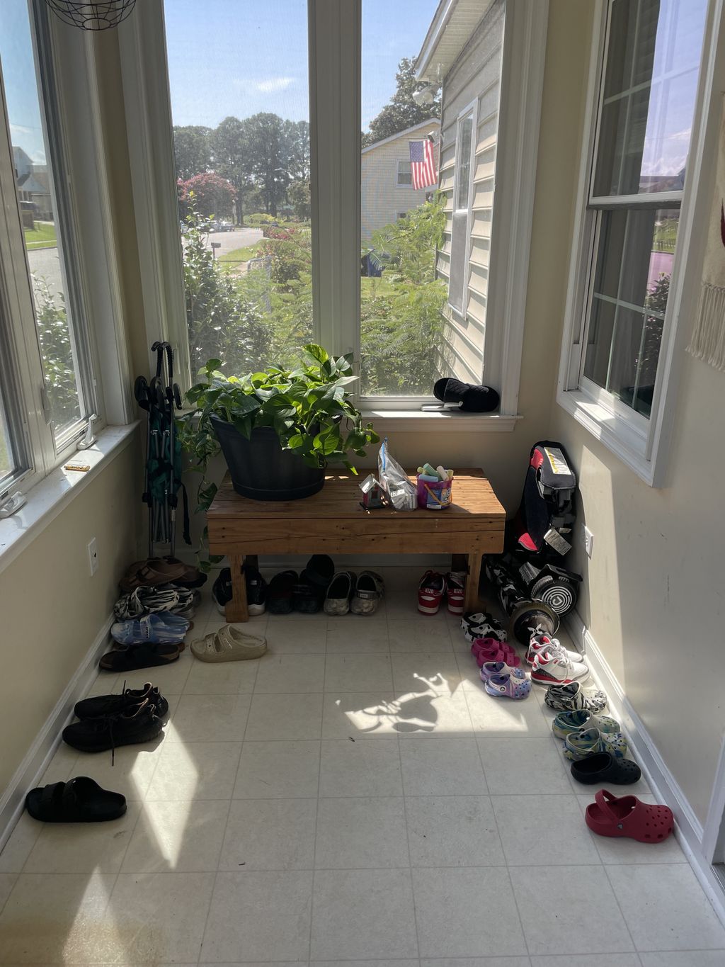 After porch