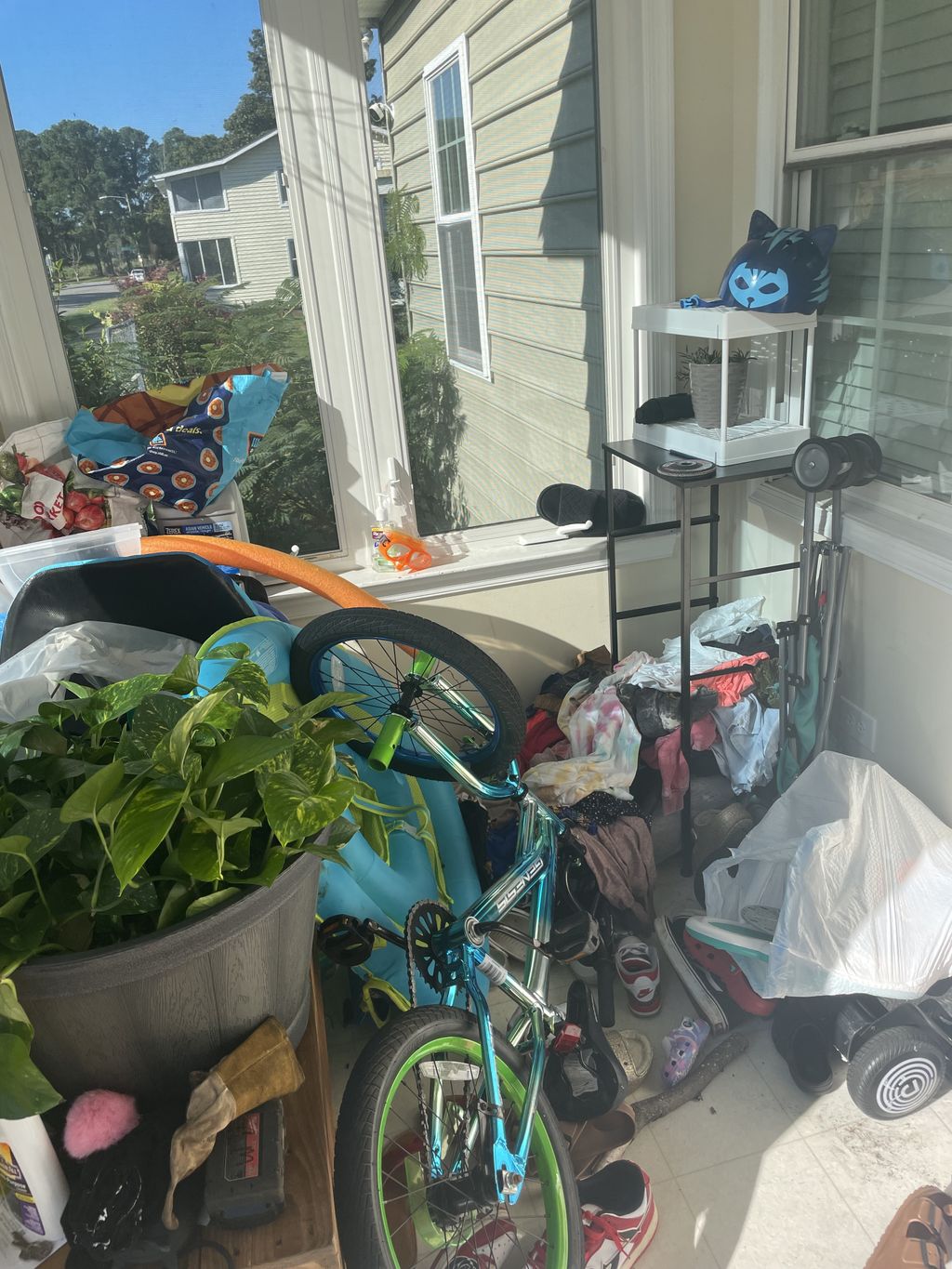 Before porch