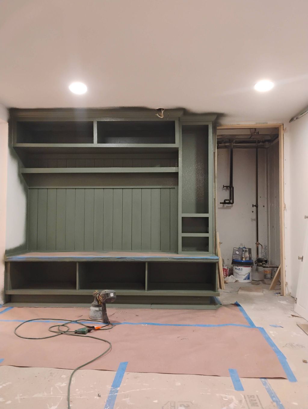 custom mud room