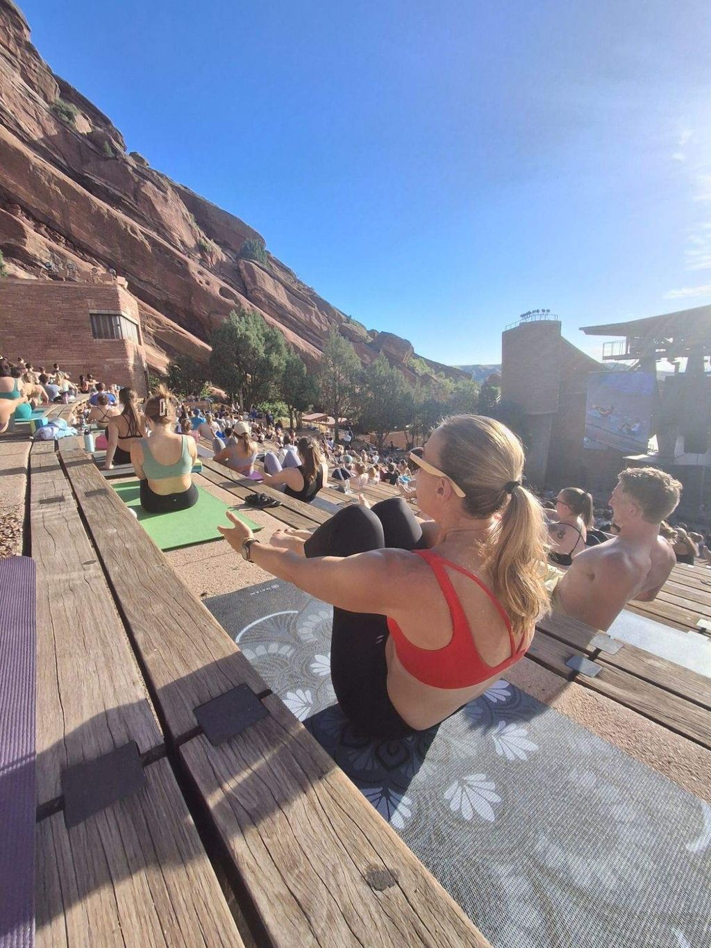 Red Rocks yoga - a unique Denver idea