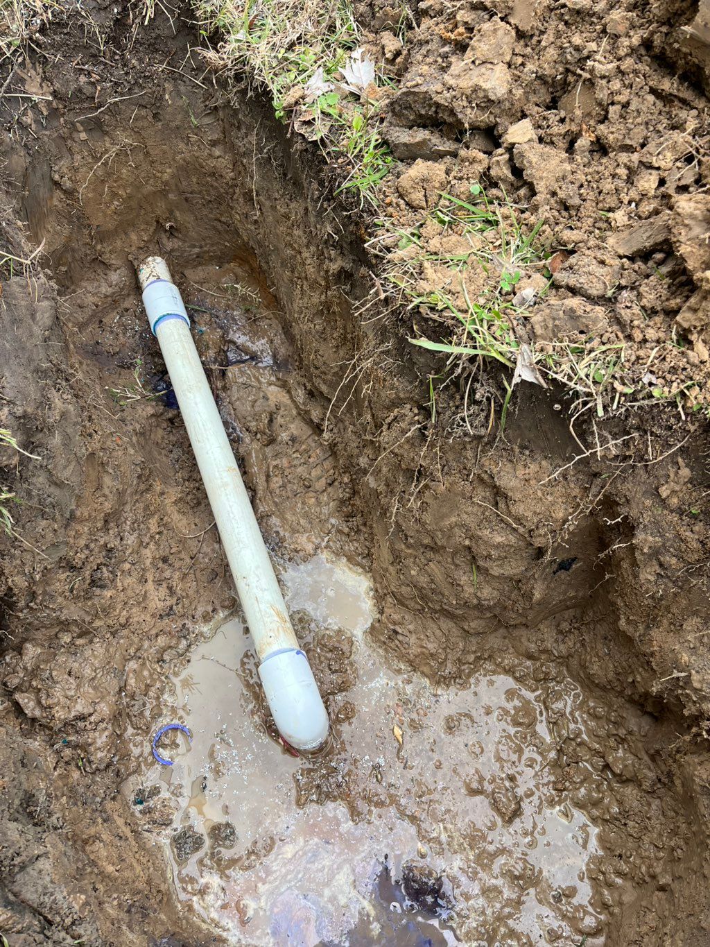 main line leak