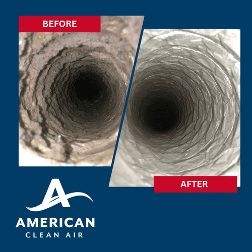 Before & After - Air Duct Cleaning