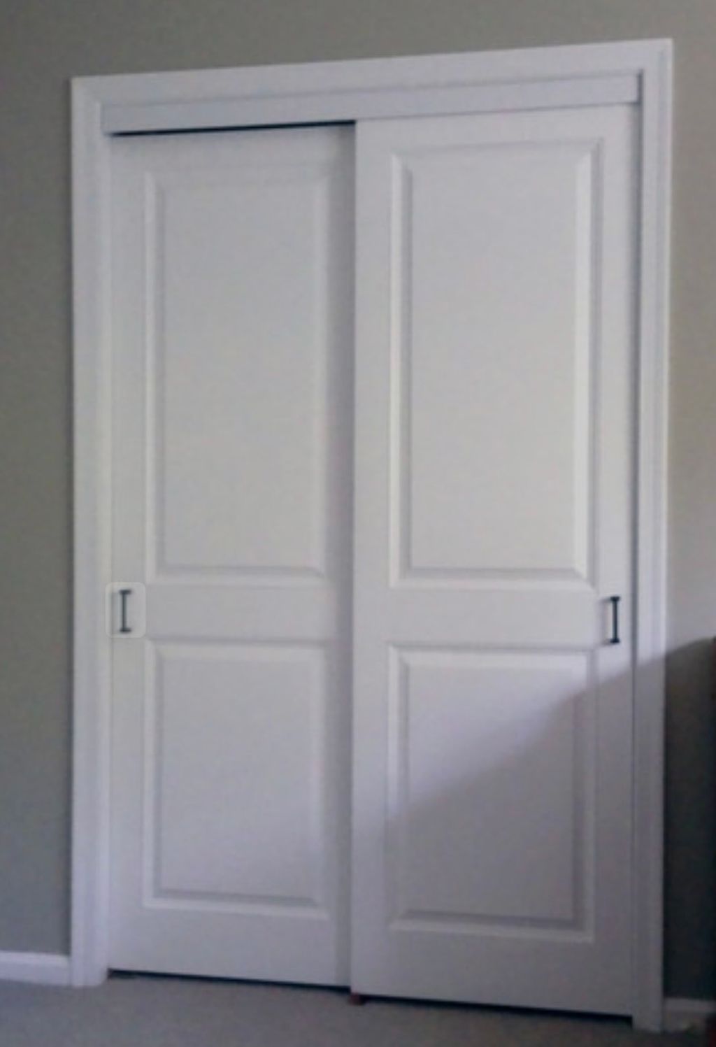 Wood 2 Panel Bypass Door Installation 
