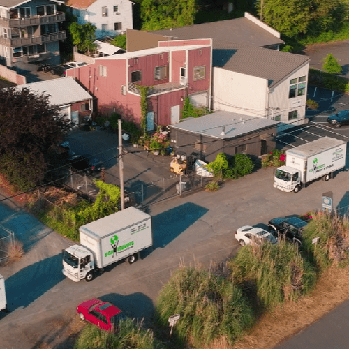 We have a large fleet of trucks ready to service y