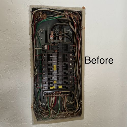 Circuit Breaker Panel or Fuse Box Repair