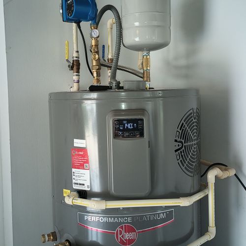 Water Heater Installation or Replacement