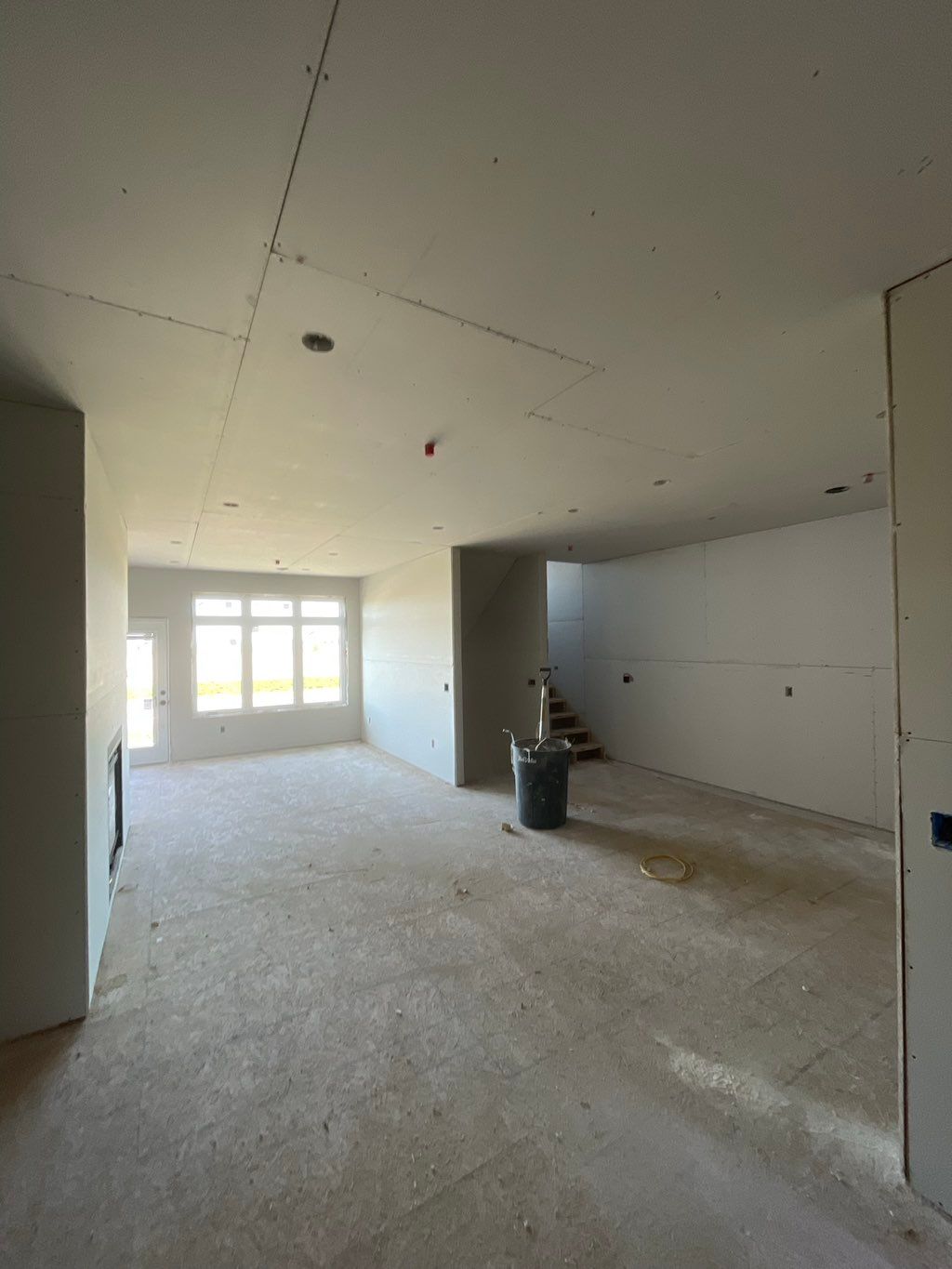 Drywall installation 