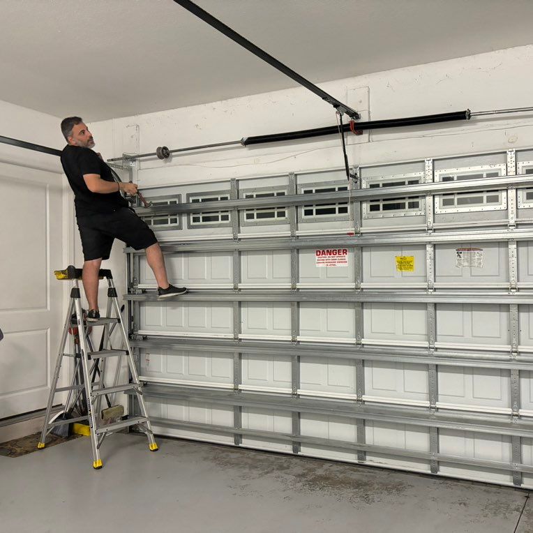 Quick fix garage door