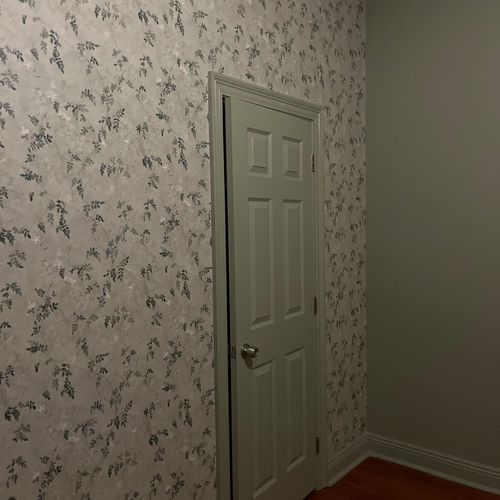 Taylor did an amazing job wallpapering our future 