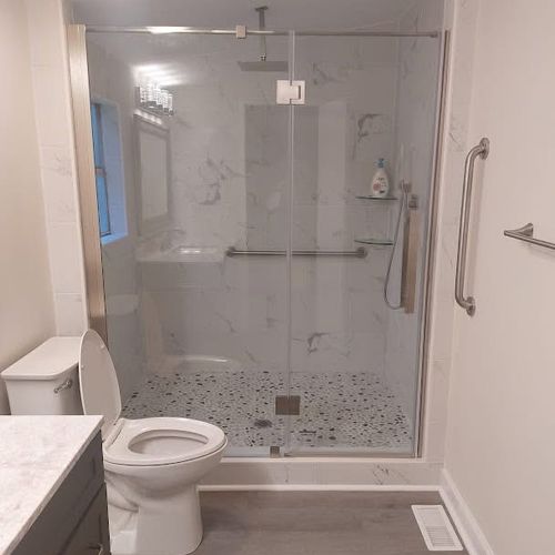 Complete shower 