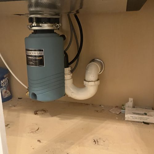 Garbage Disposal Installation