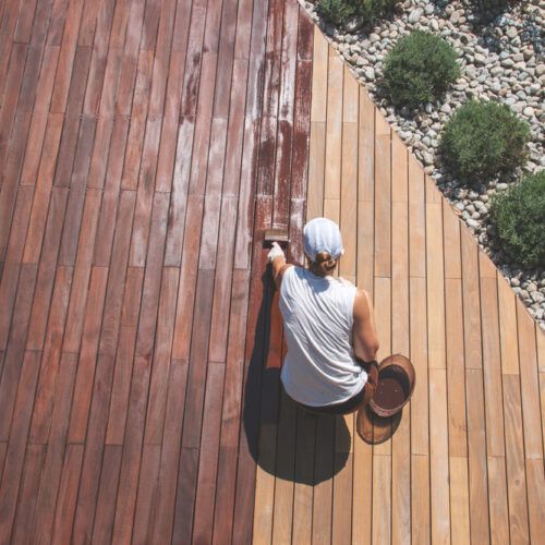 Deck Staining and Sealing