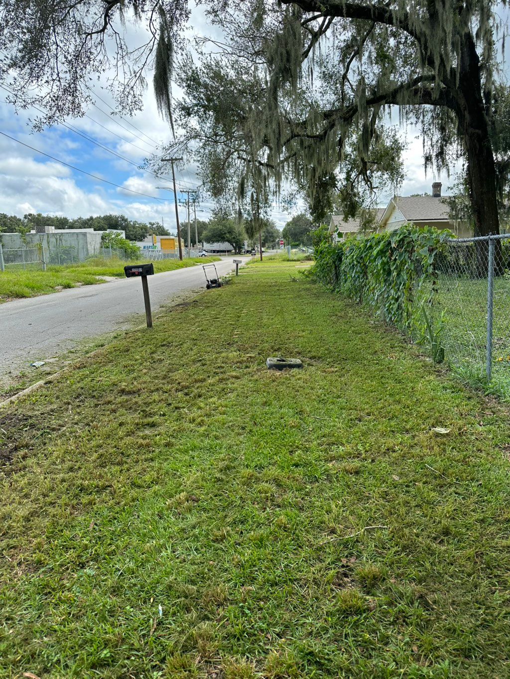 Overgrown job after