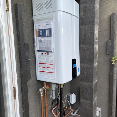 Water Heater Installation or Replacement