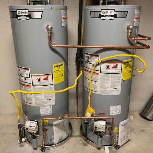 Water Heater Installation or Replacement