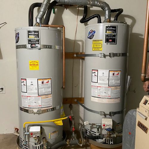 Water Heater Installation or Replacement