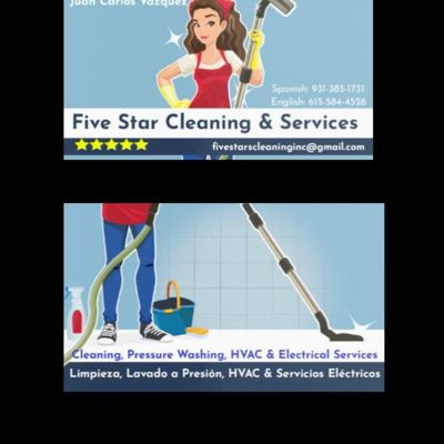 Avatar for Five star cleaning and services