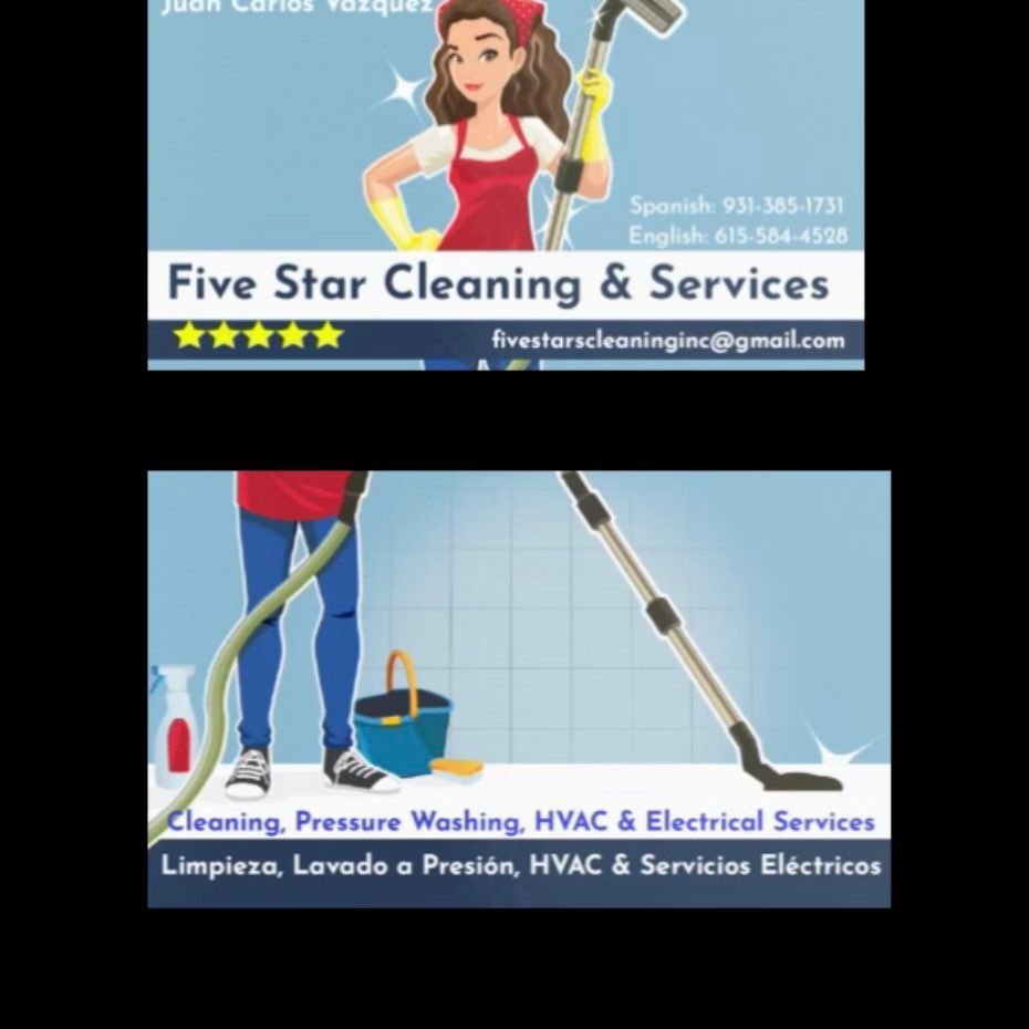 Five star cleaning and services