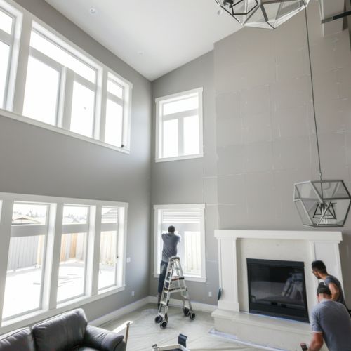 Interior painting project in St Pete