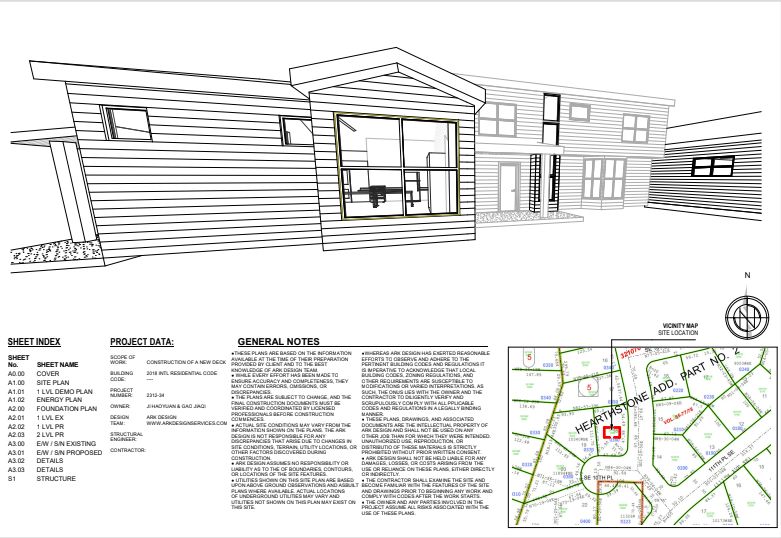 Garage conversion to a living space plus addition 