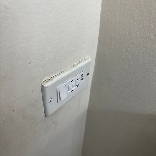 Replaced light switch for new