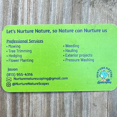 Avatar for Nurture Nature Landscaping