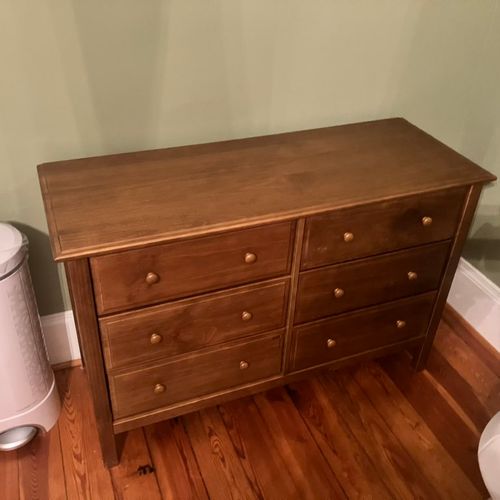 Davinci Baby dresser assembly