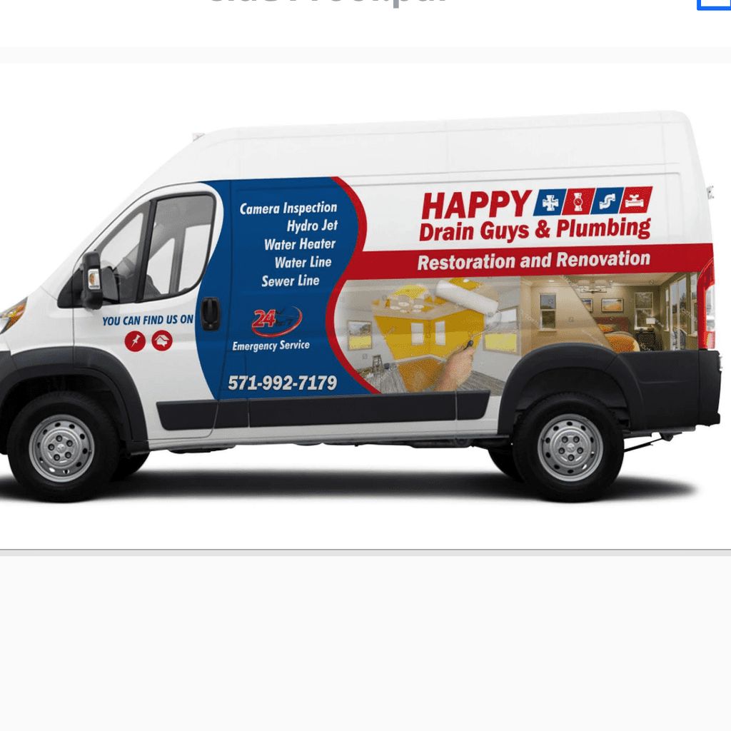 Happy drain guys & plumbing