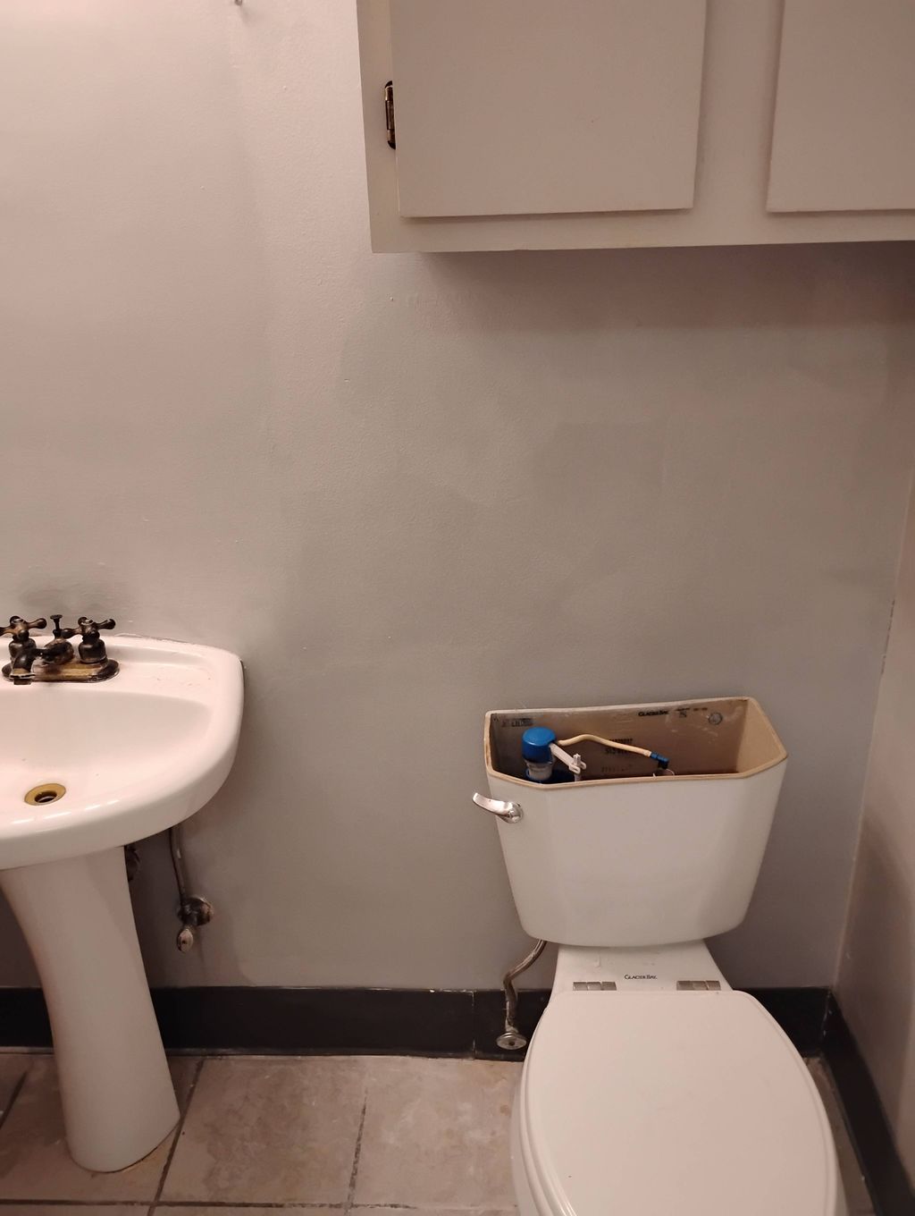 Restroom-after repair