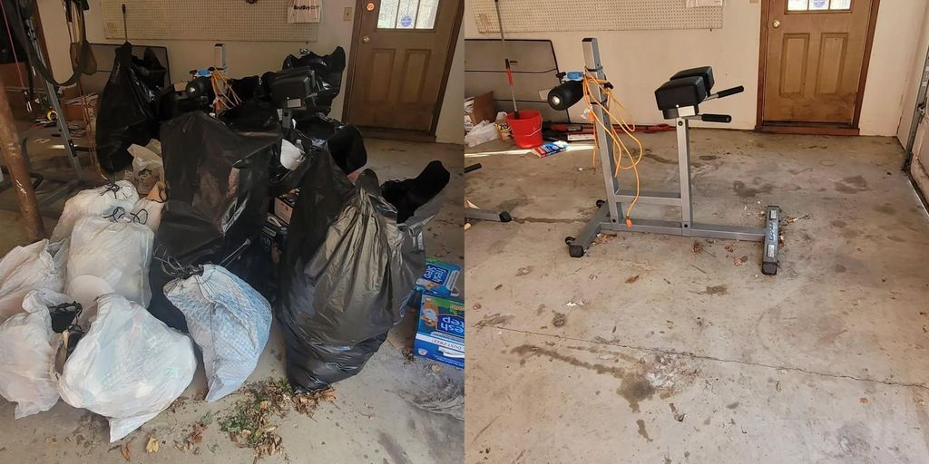 Garage Cleanup and Trash Removal