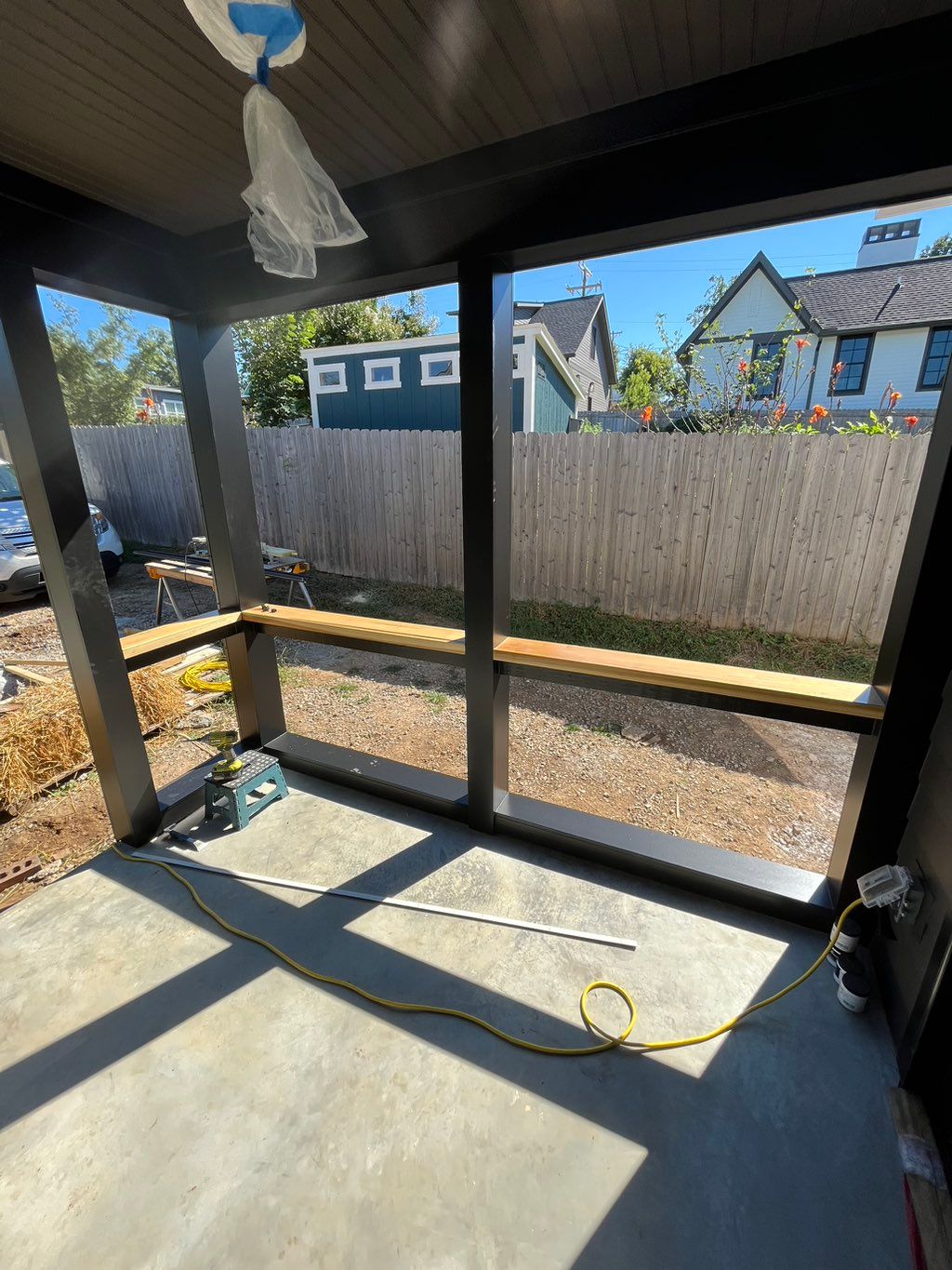 Custom wooden rails