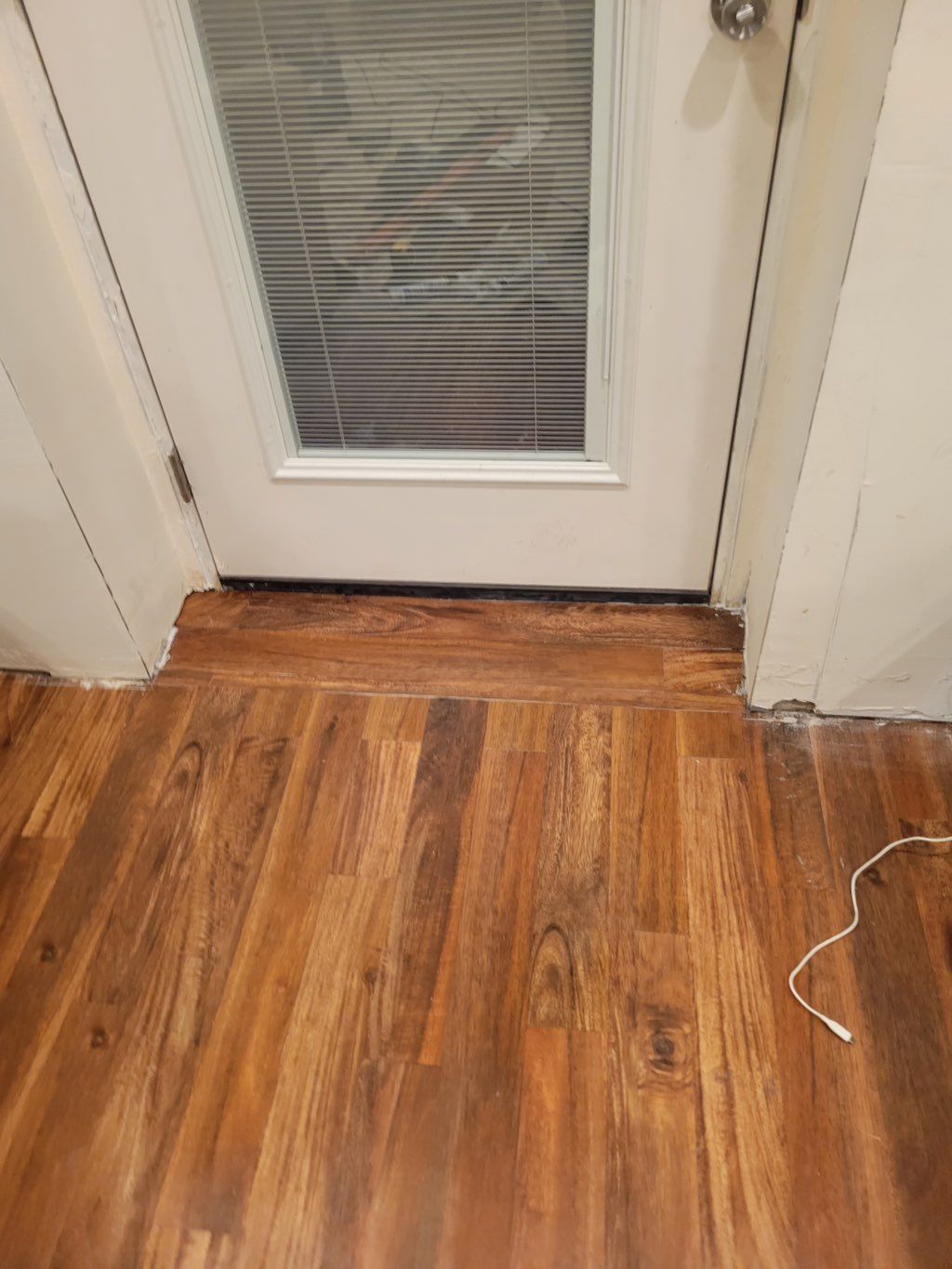 New flooring