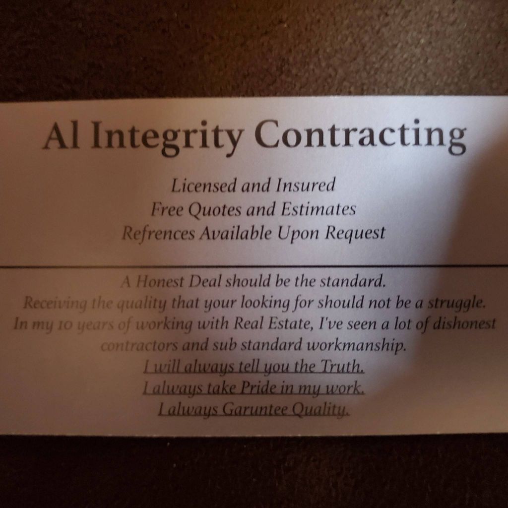 A1 INTEGRITY CONTRACTING LLC