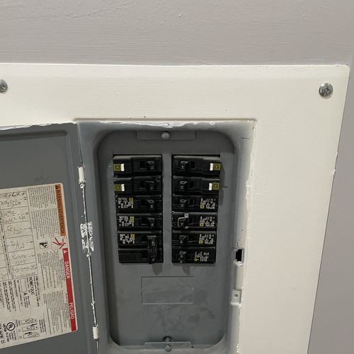 Circuit Breaker Panel or Fuse Box Installation