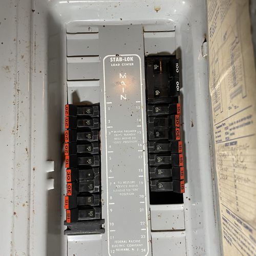 Circuit Breaker Panel or Fuse Box Installation