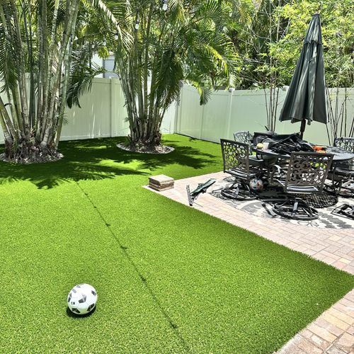 Artificial Turf Installation