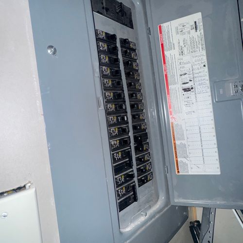 Circuit Breaker Panel or Fuse Box Installation