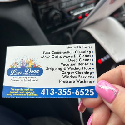 Avatar for Lisa Dean Cleaning Services