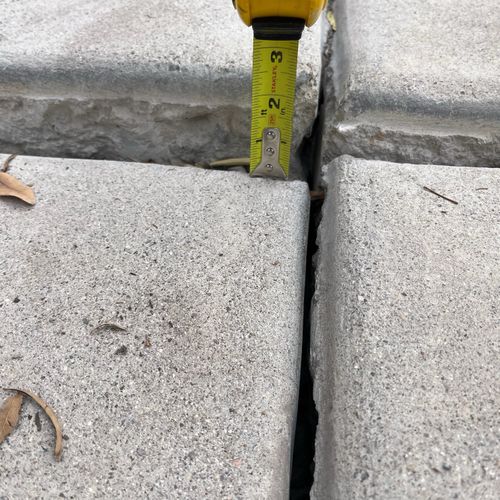 Sinking concrete can be a result of erosion, water