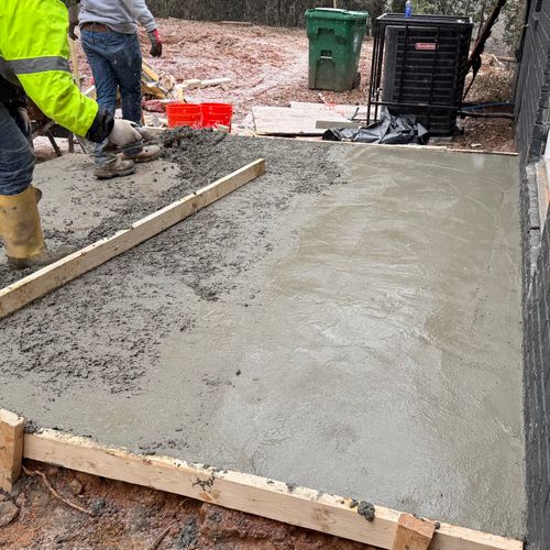 Concrete Installation