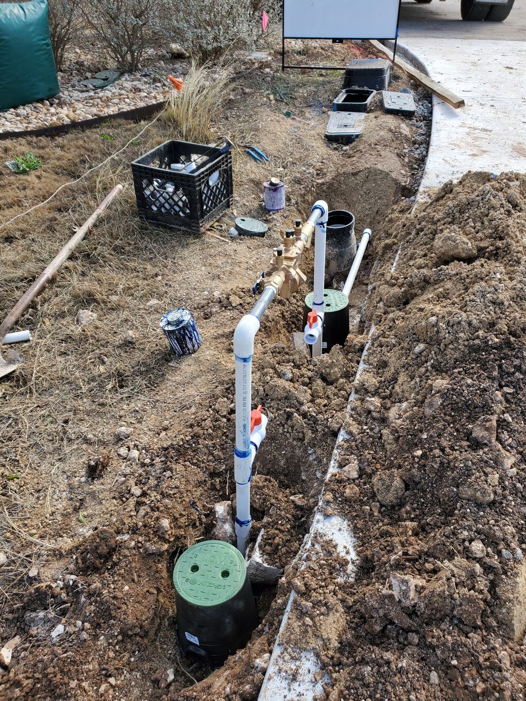 Backflow installation