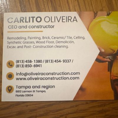 Avatar for Oliveira construction