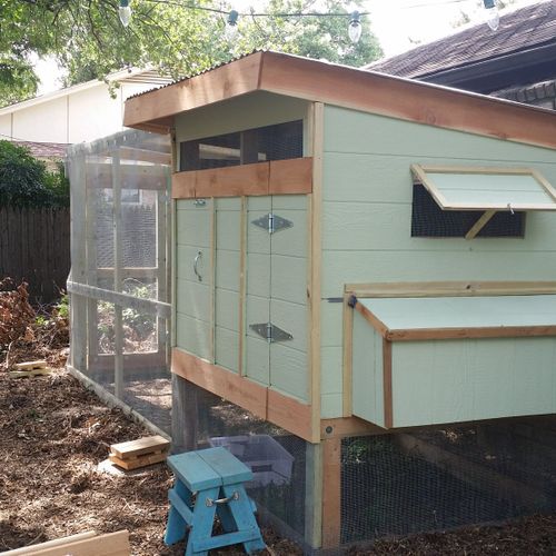 Custom Chicken Coop and Run