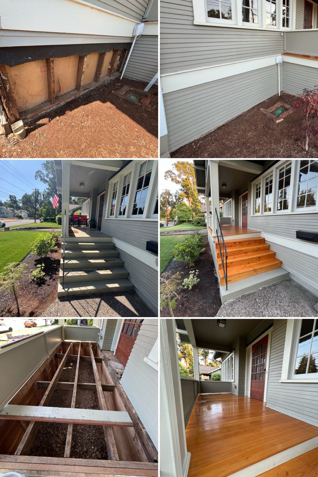 Porch Re-deck & Siding Repair