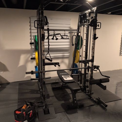 home gym assembly 