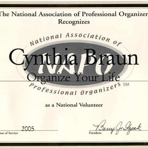 National Association of Professional Organizers