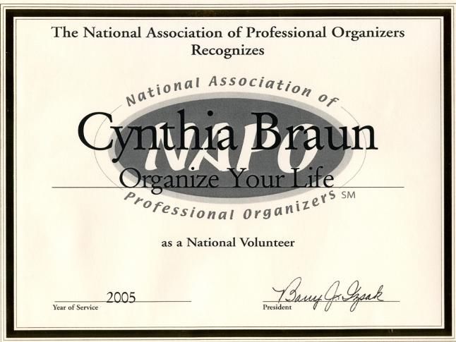 National Association of Professional Organizers