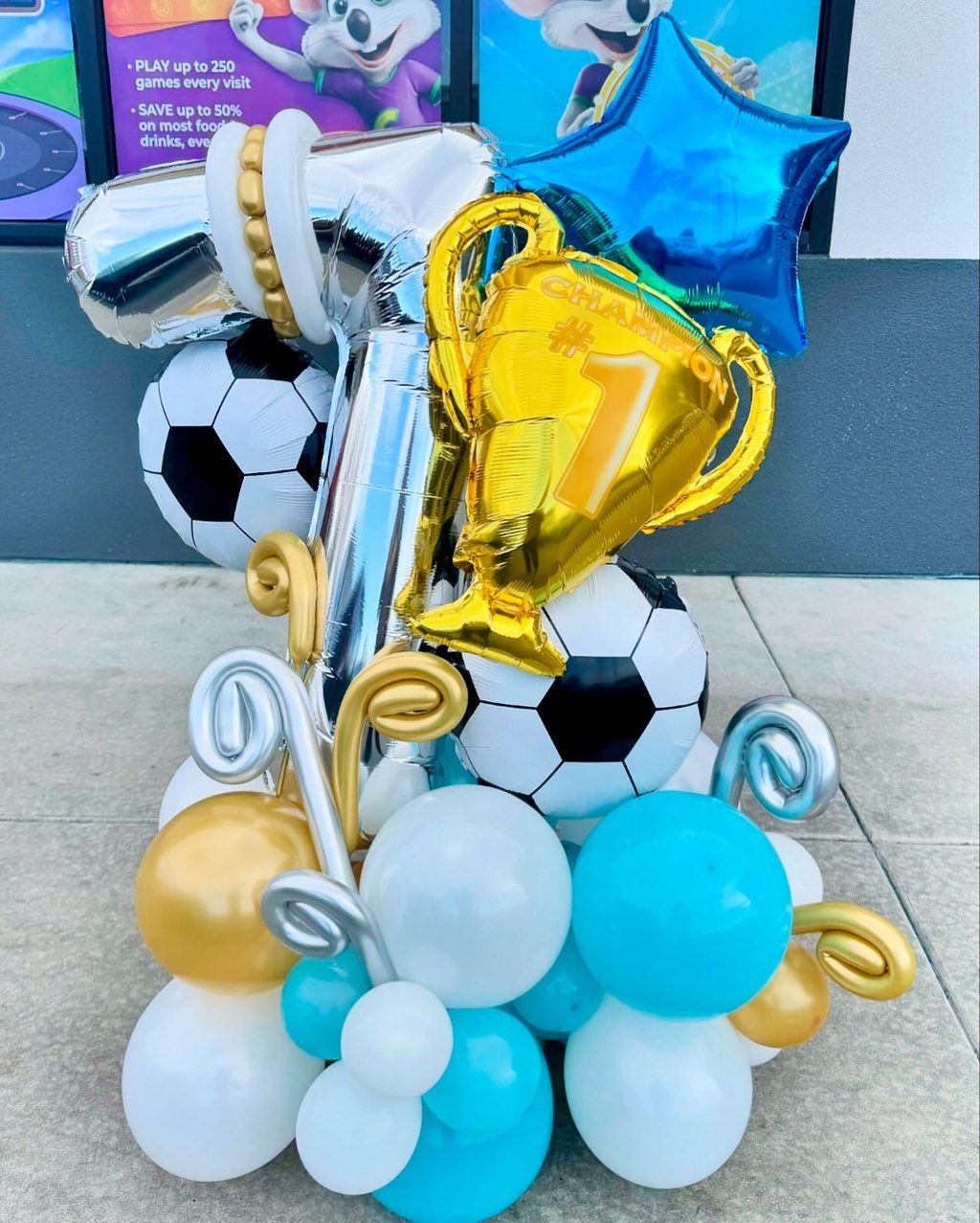 Balloon Bouquet Soccer 