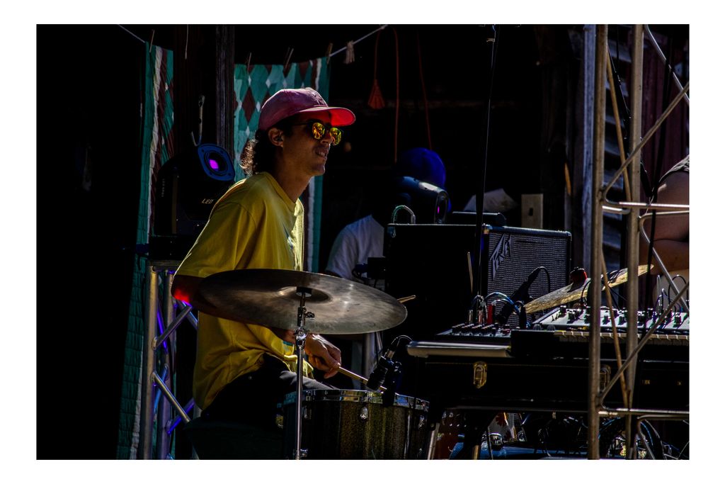Performing at Sleepy Fest music festival